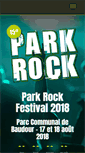 Mobile Screenshot of parkrockfestival.be